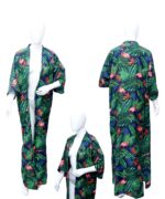 Long Kimono Robe (Beach Cover-up) Ladies Hawaiian Prepack