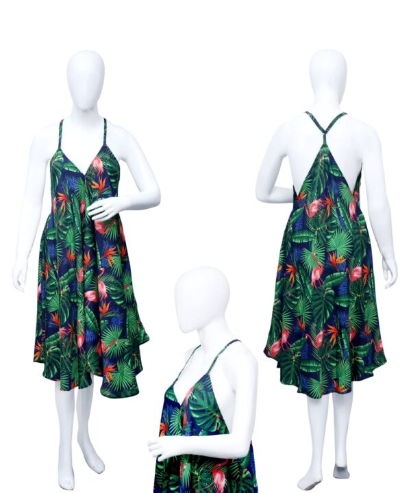 Cross Back Relaxed Ladies Hawaiian Dress Prepack