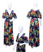 Adjustable Waist Palazzo Pant - Hawaiian Ladies Cold Shoulder Jumpsuit Prepack