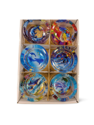 Florida Glass Ashtray - "Ocean Collection"