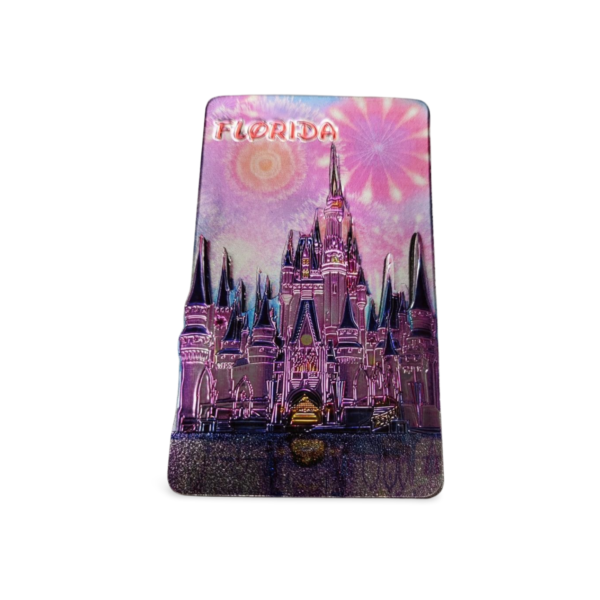 Florida 3D Magnet - "Magic Castle"