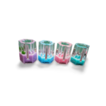 Liquid Pen Holder with temperature - Purple, Blue, Pink and Green