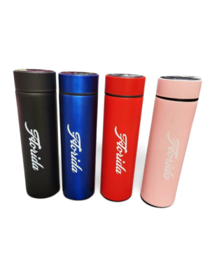 Florida Stainless Steel Bottle (Hot and Cold) - Black, Blue, Red, Pink