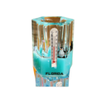 Liquid Pen Holder with temperature - Purple, Blue, Pink and Green