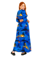 Adjustable Crop Top and Skirt - Maxi Set Hawaiian Dress Prepack