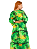 Adjustable Crop Top and Skirt - Maxi Set Hawaiian Dress Prepack