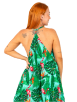 Cross Back Relaxed Ladies Hawaiian Dress Prepack