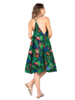 Cross Back Relaxed Ladies Hawaiian Dress Prepack