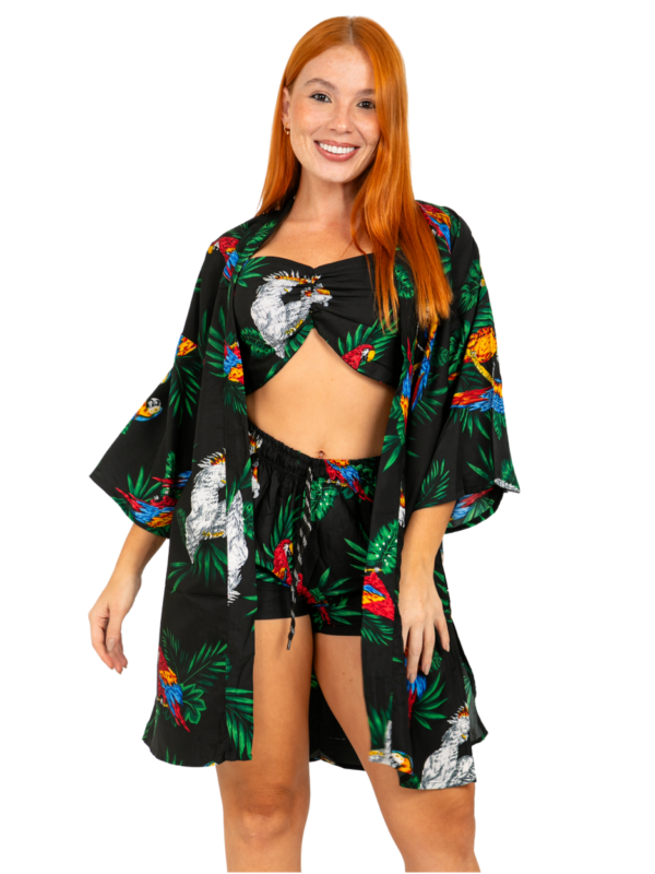Adjustable Bra Short Set (Beach Cover-up) - Ladies Hawaiian Dress Prepack