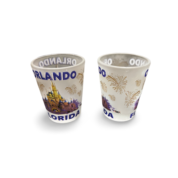 Florida Shot Glass - "Orlando Florida Castle"