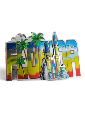 Florida 3D Magnet - "Day Castle"