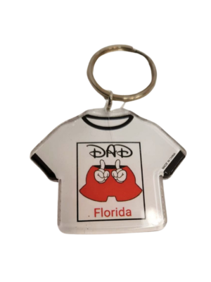 Florida Acrylic Key Chain - "DAD FLORIDA"