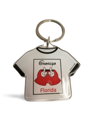 Florida Acrylic Key Chain - "GRANDPA FLORIDA"