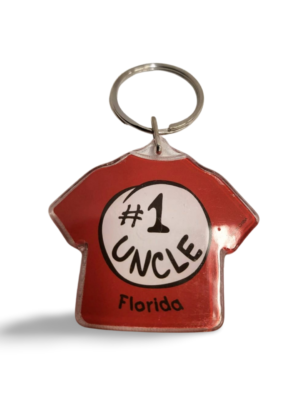 Florida Acrylic Key Chain - "#1 UNCLE"