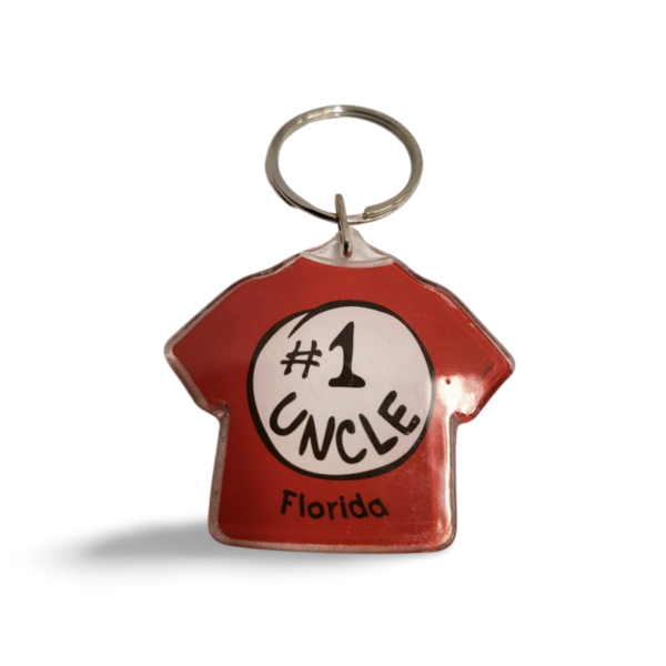 Florida Acrylic Key Chain - "#1 UNCLE"