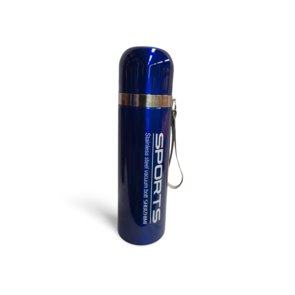 SHUIZHIMI Stainless Steel Sports Vacuum Bottle (Hot and Cold) - Blue, Red, Silver