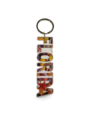 Florida Acrylic Key Chain - "Star Fish"