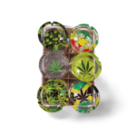 Glass Ashtray - "Weed Collection No.4"