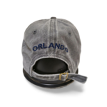 Florida 100% Cotton Cap - "Orlando Florida" Black, Grey, Blue, Red