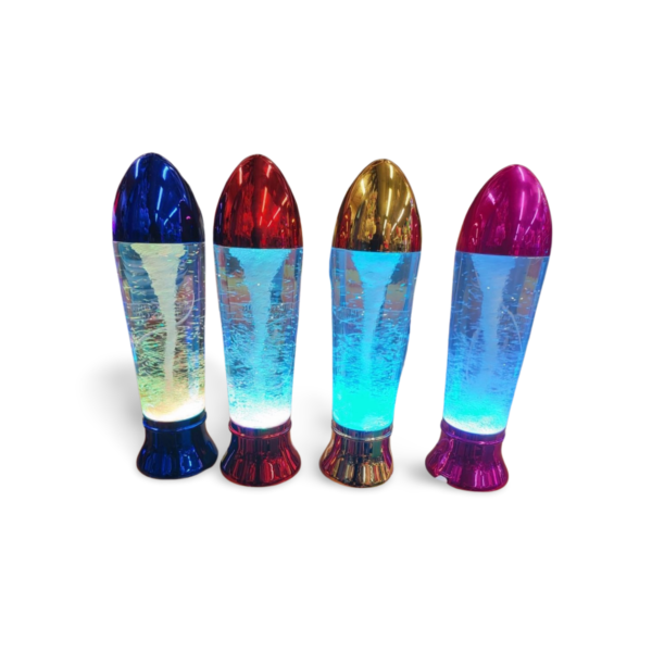 Color Changing Light up Tornado Lamp (USB Included) - Red, Pink, Gold, Blue