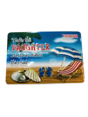 Florida Family Magnet - "Daughter - Sea Beach"