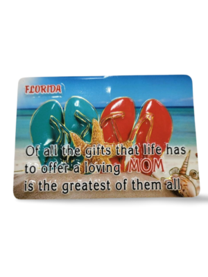 Florida Family Magnet - "Mom - Flip Flops"