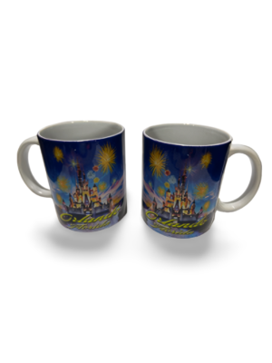 Florida Ceramic Coffee Mug - "Orlando Fireworks"