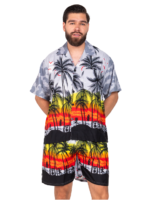 Men's Hawaiian Shorts 'SUNSET GREY'