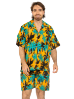 Men's Hawaiian Shorts 'PALM YELLOW'
