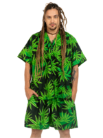 Men's Hawaiian Shorts 'GRASS GREEN'