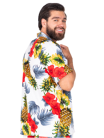 Men's Hawaiian Shirt 'PINEAPPLE WHITE'