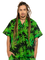 Men's Hawaiian Shirt 'GRASS GREEN'