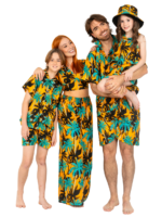 Men's Hawaiian Shorts 'PALM YELLOW'