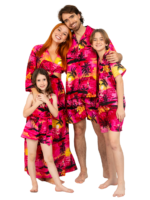 Adjustable Crop Top and Skirt - Maxi Set Hawaiian Dress Prepack
