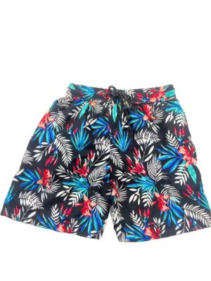 Boys Hawaiian Short 'BAMBOO BLACK'