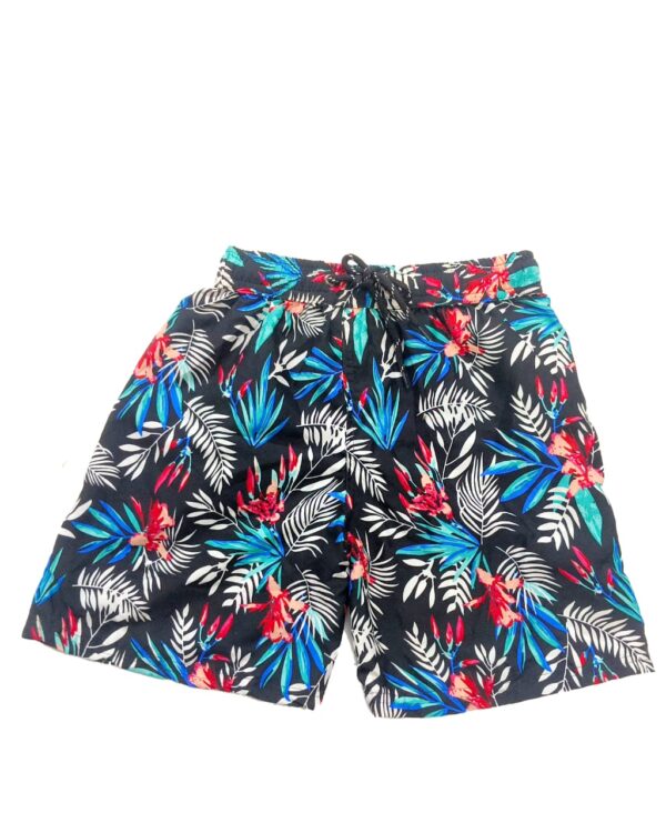 Boys Hawaiian Short 'BAMBOO BLACK'