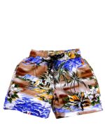 Boys Hawaiian Short 'BOAT NAVY'