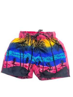 Boys Hawaiian Short 'SUNSET PINK'