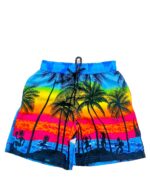 Boys Hawaiian Short 'SUNSET BLUE'