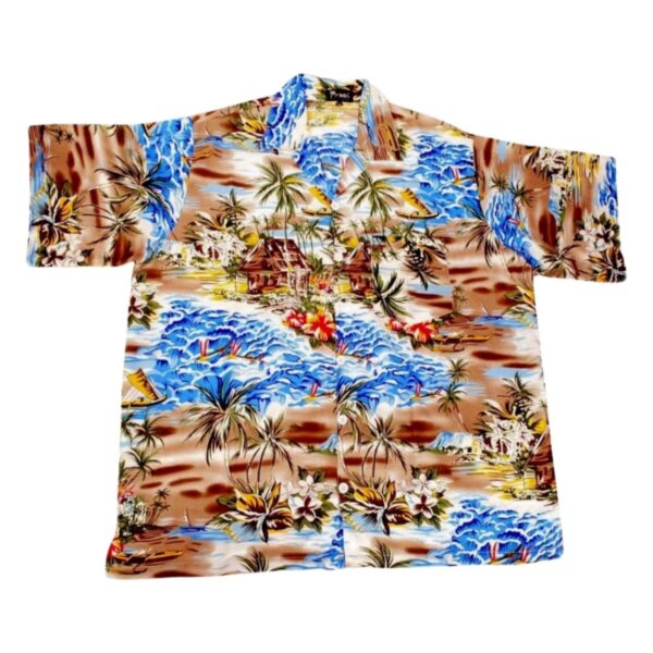 Men's Hawaiian Shirt 'BOAT NAVY'