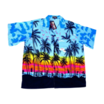 Men's Hawaiian Shirt 'SUNSET BLUE'