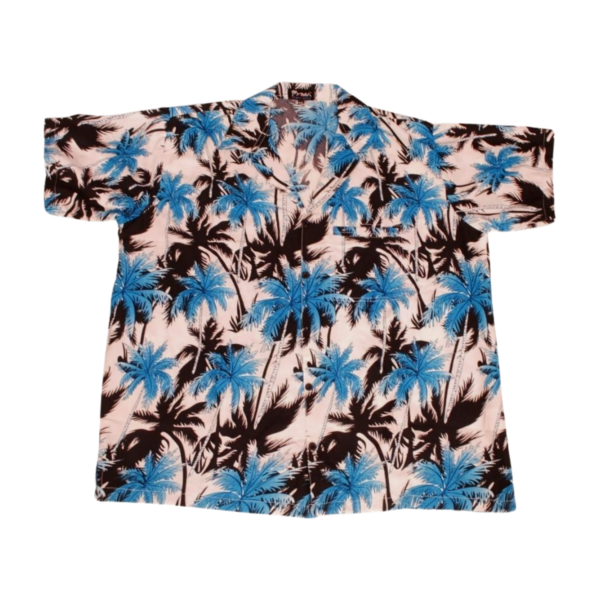 Men's Hawaiian Shirt 'PALM WHITE'