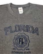 Embroidery T-shirt Florida College Charcoal Heather