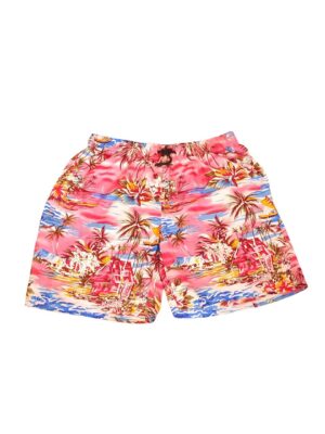 Men's Hawaiian Shorts 'BOAT PINK'