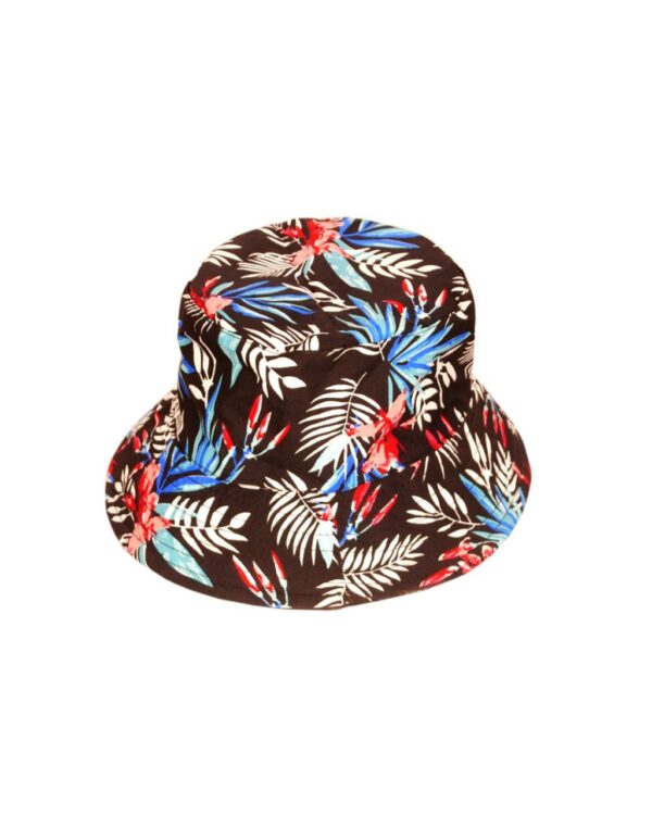 Hawaiian Bucket Hat 'BAMBOO BLACK'