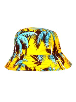 Hawaiian Bucket Hat 'PALM YELLOW'