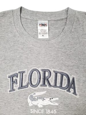 Embroidery T-shirt Florida Gator Athletic Heather