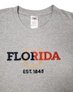 Embroidery T-shirt Florida Tommy Athletic Heather