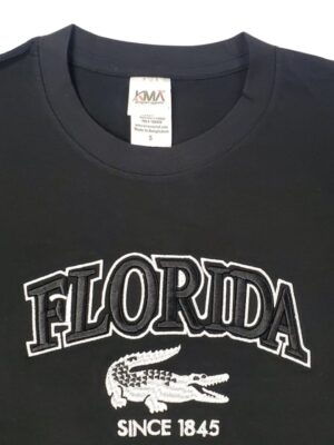 Embroidery T-shirt Florida Gator Black