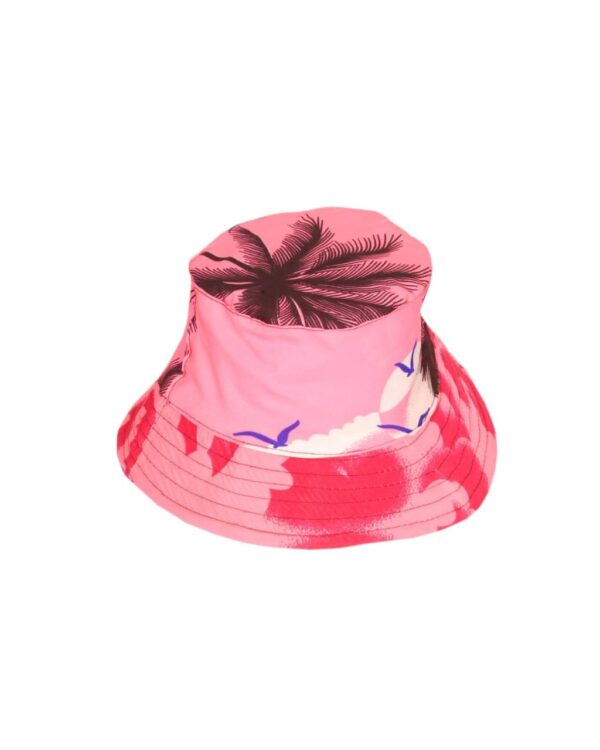 Hawaiian Bucket Hat 'SUNSET PINK'